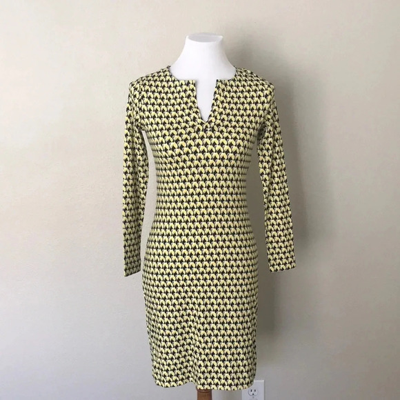 Diane Von Furstenberg Yellow Dress - Picture 1 of 5